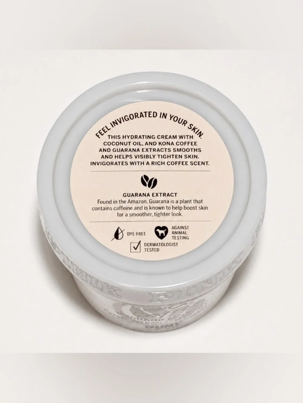 VS PINK Limited Edition Coco Coffee Scented Smoothing Body Butter 6.7 Oz NEW